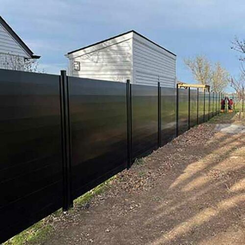 Horizontal Aluminum Privacy Fence Panels » Vinyl Fence Canada